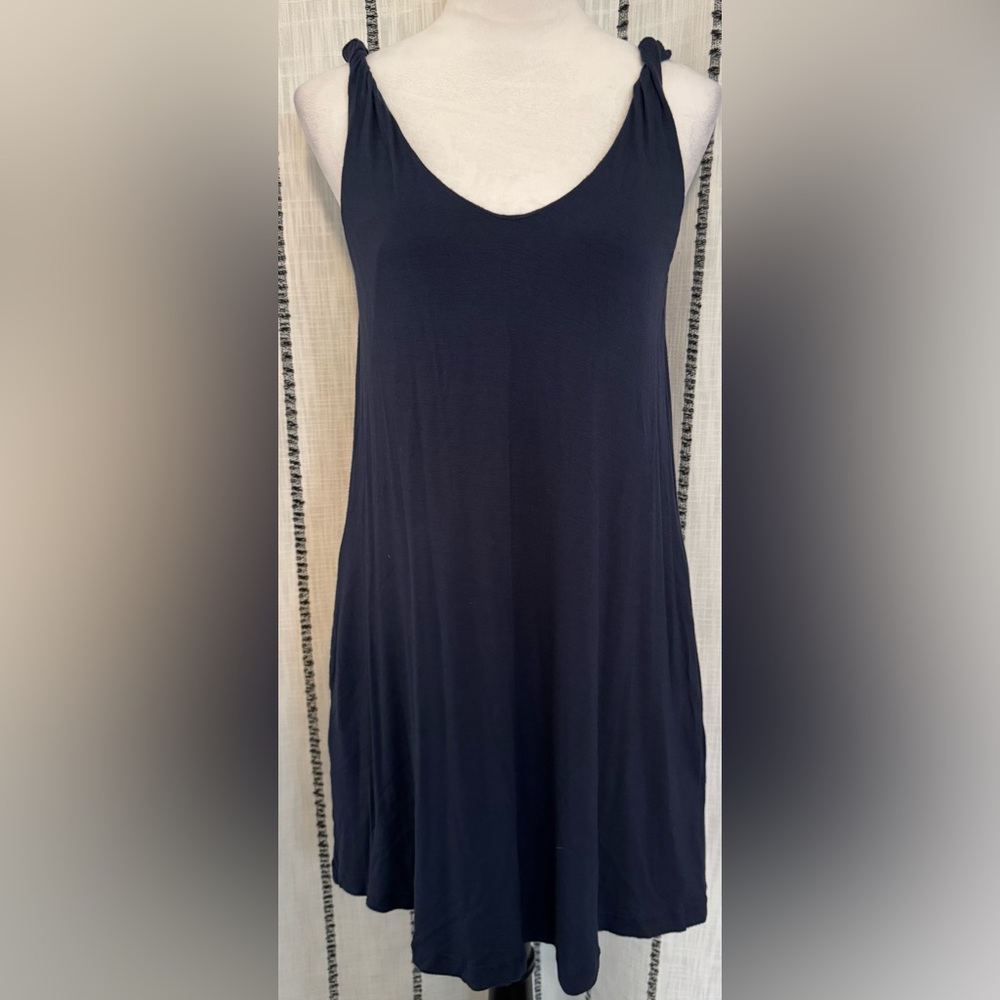 RVCA blue cover up dress